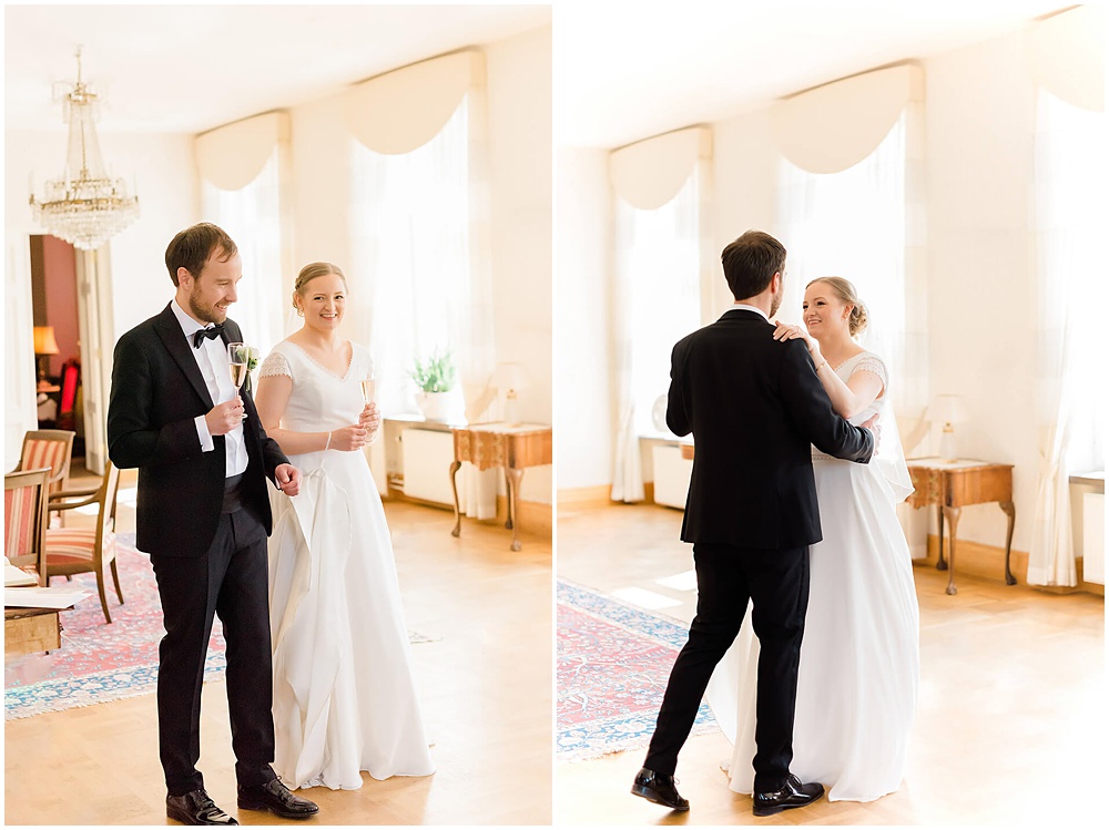 Brudskål och bröllopsvals i Örebro Råhus